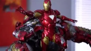 Xm Studios Hulkbuster Statue 4k view ricciman