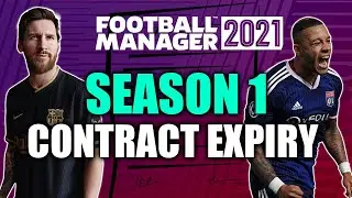 Season 1 Contract Expiry | Football manager 2021/ FIFA 21