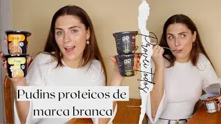 PROVEI TODOS os PUDINS PROTEICOS de MARCA BRANCA