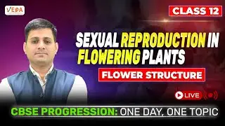 Flower Structure | Sexual Reproduction in Flowering Plants | class 12 | Biology | One Day One Topic