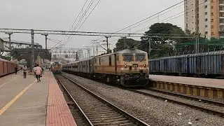 12639 MGR Chennai Central &ndash; Bengaluru Brindavan Express Skipping Whitefield | High Speed Pass