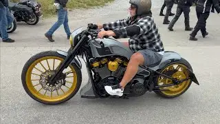 Harley Rider, Willingen, Germany, 2025, Part  1 in 4 K #harley  #custom #harleydavidson