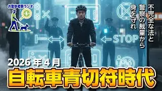 自転車青切符時代！不完全な法と警察の裁量から身を守れ