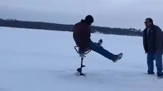 Ice Auger fail of the decade !