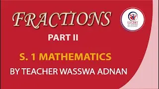 Light Academy SS - S.1 MATH