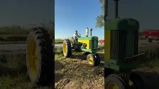Roland Estate Auction   John Deere 630 prep with start of auction September 27, 2025
