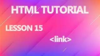 Html link tag Part - 15