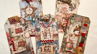 #christmascraftoff24  - finishing my DD Tag Journal. #christmasdecemberdaily #christmastags