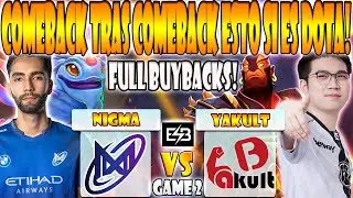 NIGMA VS YAKULT BROTHERS BO3[GAME 2]SUMAIL, GHOST VS EMO, FLYFLY - DREAMLEAGUE SEASON 26-DOTA 2-ESB