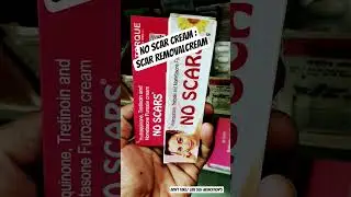 No Scar Cream : Daag- dhabbe  mitaye (Honest Review) #trendingreels #doctoradvice #doctorreview