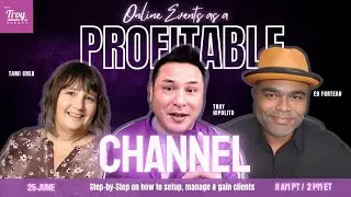 MANAGING ONLINE EVENTS AS A PROFITABLE CHANNEL