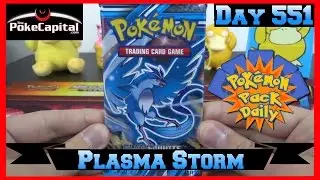 Pokemon Pack Daily PLASMA STORM Booster Opening Day 551 - Featuring ThePokeCapital