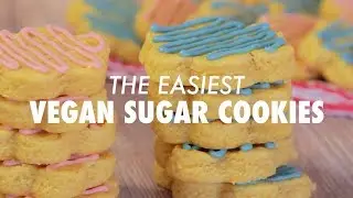 Easiest Vegan Sugar Cookies - Loving It Vegan
