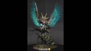 WIP of Yndrasta the Celestial Spear