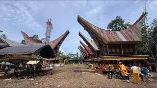 Hari 5 upacara adat mangrara banua (syukuran rumah adat toraja) Tongkonan Solo' Makale Utara