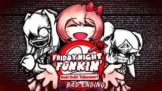 The Unfair Update | FNF Doki Doki Takeover - BAD ENDING