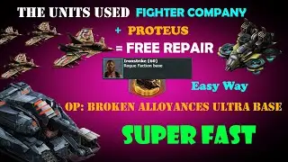 War Commander | OP: Broken Alloyances Ultra Base  | Super Fast | FREE REPAIR |  10 Jan 2022