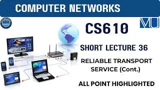 CS610 Short Lecture 36 | Computer Networks | VU CS610 Short Lectures