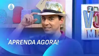 Personalize seu chapéu com pintura decorativa feita à mão | Faça Você Mesmo
