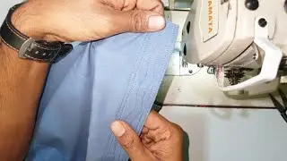 Amazing Pajama Hem Design Stitching | Pajama Leg Patti Sewing Tutorial | Professional Finishing 🏵️