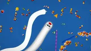 Worm Zone Game 🐍🔥 | 1 Minute Mein Giant Worm 😱 | Hindi Gameplay #gaming #viralvideo #wormzoneio ...!