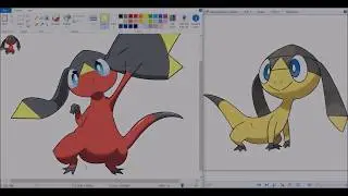 RR🗺️ Shiny Helioptile [Speedpaint]