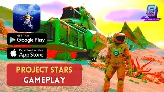 Project Stars Android & iOS Gameplay | No Man's Sky Mobile Download | New Open World Game| Gameroidx