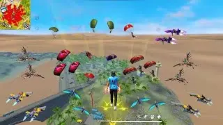 free fire solo vs squa gameplay onetap headshot  with 2 finger claw handcam / #freefire #ffmax #ff