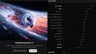 Elon Musk's New GROK 4.1 Artificial Intelligence Leads Benchmarks