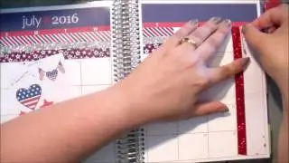 Plan With Me! July monthly spread