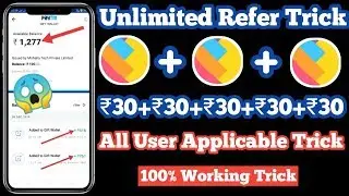 {Jeet11 Unlimited Refer Trick} ₹30+₹30 Instant Trick | Instant Payment | Live Proof