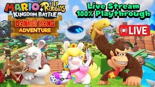 Mario + Rabbids Kingdom Battle - 100% Playthrough - Part 6 Adventure in Donkey Kong Island