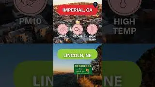 Best & Worst AQI in U S  Cities &ndash; Week of 8:11:25 | EnviroKlenz SMARTView AQI