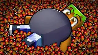 Minecraft ama 1.000.000 YEMEK YEDİM...