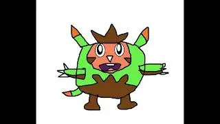 (OLD) My Own Official Pokemon Mascot Concept On Quilladin For The Pokemon Company