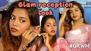 Beginner festive makeup look 💕 || Dusky makeup tutorial || தமிழ் || HARINI SI