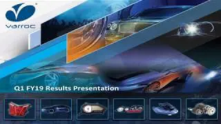 Varroc Engineering   Investor Presentation for June 2018 results