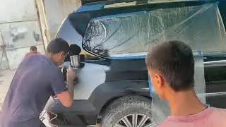 2008 Prado 120 tuned into 2021 Prado 155, KARSHI/UZBEKISTAN! Restyled by Mansur +998(91)4634040