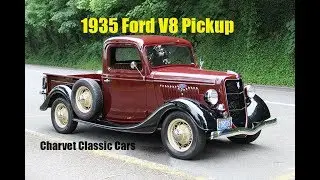 1935 Ford V8 Pickup. Charvet Classic Cars.