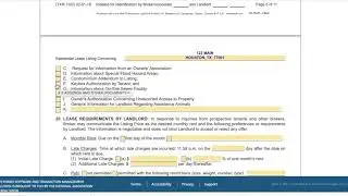 Listing Agreement   Exclusive Right to Lease