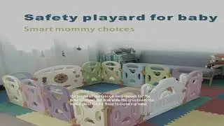 Baby Playpen Kids Activity Centre Safety Play Yard Home Indoor Outdoor New Pen (Multicolour)