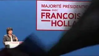 Le discours de Martine Aubry à Lille