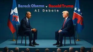 Искусственный интеллект: Дебаты Трампа и Обамы | Жаркое столкновение за будущее Америки!