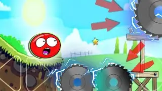 ХАРДКОРНЫЕ УРОВНИ В RED BALL 4|RED BALL 4 PLATFORMER GAME|КРАСНЫЙ ШАРИК 4 ПЛАТФОРМЕР.