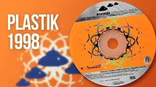 PLASTIK (1998) Inwazja Srebrzystych Dysk&oacute;w, promo CD z Magazynu Plastik