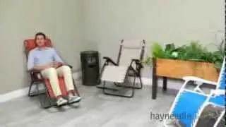 Caravan Canopy Zero Gravity Lounge Chair - Product Review Video