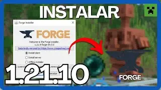 ✅ C&oacute;mo DESCARGAR e INSTALAR FORGE en Minecraft 1.21.10 | Gu&iacute;a R&Aacute;PIDA y SEGURA 🔥