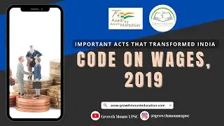 Code on Wages, 2019 | Lecture 46 | Dhruv Jani