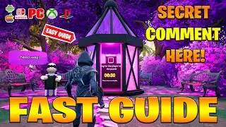 Solve a Purple Lantern Puzzle Quest in Fortnite! (How to Solve a Purple Lantern Puzzle)