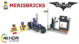 Lego Batman Catwoman Catcycle Chase - set 70902 - Lego Speed Build 4K & Review #LEGO #LegoSpeedBuild